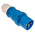 Bals IP44 Blue Cable Mount 2P + E Industrial Power Plug, Rated At 16A, 230 V