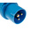 Bals IP44 Blue Cable Mount 2P + E Industrial Power Plug, Rated At 16A, 230 V
