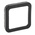 Hirschmann Black Profiled Gasket for use with GDM Series Cable Socket