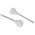 Hirschmann White Central Screw for use with GDM/GM series cable socket