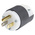 Hubbell USA Mains Plug, 15A, Cable Mount, 125 V