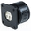 3 Pole IP68 Rating Panel Mount Female IEC Connector Rated At 16A