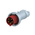 ABB, Tough & Safe IP67 Red Cable Mount 3P + N + E Industrial Power Plug, Rated At 63A, 415 V