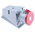 Amphenol Industrial, Tough & Safe IP44 Red Wall Mount 3P + N + E Right Angle Industrial Power Socket, Rated At 64A, 415