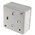 MK Electric Grey 1 Gang Key Operated Socket Switch, 2 Poles, 20A