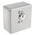 MK Electric Grey 1 Gang Key Operated Socket Switch, 2 Poles, 20A