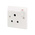 MK Electric White 1 Gang Electrical Socket, 1 Pole, 15A