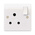 MK Electric White 1 Gang Electrical Socket, 1 Pole, 15A