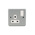 MK Electric Grey 1 Gang Plug Socket, 2 Poles, 13A, Type G - British, Indoor Use