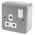 MK Electric Grey 1 Gang Plug Socket, 2 Poles, 13A, Indoor Use