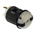 Hubbell USA Mains Plug, 30A, Cable Mount, 250 V ac