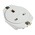 MK Electric White 1 Gang Plug Socket, 13A, Type G - British, Indoor Use