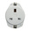 MK Electric White 1 Gang Plug Socket, 13A, Type G - British, Indoor Use