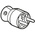 French Mains Connector, 16A, Cable Mount, 250 V ac