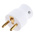 French Mains Connector, 16A, Cable Mount, 250 V ac