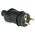 French Mains Connector, 16A, Cable Mount, 250 V ac