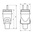 French Mains Connector, 16A, Cable Mount, 250 V ac