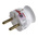 French Mains Connector, 16A, Cable Mount, 250 V ac