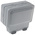 MK Electric Grey 2 Gang Plug Socket, 2 Poles, 13A, Type G - British, Outdoor Use