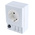 STEGO Light Grey 1 Gang Plug Socket, 6.3A, Type F - German Schuko, Indoor Use