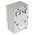 STEGO Light Grey 1 Gang Plug Socket, 13A, Type G - British, Indoor Use