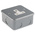 RS PRO Grey 1 Gang Plug Socket, 0 Poles, 13A, Type G - British, Indoor Use