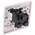 RS PRO White 1 Gang Plug Socket, 1 Pole, 13A, Type G - British, Indoor Use