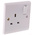 RS PRO White 1 Gang Plug Socket, 1 Pole, 13A, Type G - British, Indoor Use