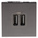 Legrand 1 Gang USB Socket, 2.4A, Indoor Use
