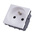 Legrand White 1 Gang Plug Socket, 16A, Type E - French, Indoor Use