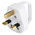 NWS UK Mains Plug, 13A, Cable Mount, 250 V