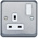 MK Electric 1 Gang Plug Socket, 13A, Type G - British