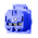 ABL Sursum Blue 1 Gang Plug Socket, 2 Poles, Type E - French, Outdoor Use