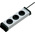 Type F - German Schuko 3 Gang Power Distribution Unit, 3m Cable, 16A, 250 V ac