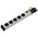 Type F - German Schuko 5 Gang Power Distribution Unit, 1.5m Cable, 16A, 250 V ac