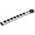 Type F - German Schuko 7 Gang Power Distribution Unit, 1.5m Cable, 16A, 250 V ac