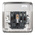 MK Electric Silver 1 Gang Plug Socket, 2P+E Poles, 13A, Type G - British