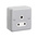 MK Electric 1 Gang Electrical Socket, 15A