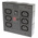 IEC C13 6 Gang Power Distribution Unit, No, 250 V ac, Fused