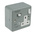 Power Breaker PowerBreaker H 13A, BS Fixing, Passive, Single Gang RCD Socket, Surface Mount, Switched, 230 V ac, Grey