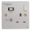 Power Breaker PowerBreaker H 13A, BS Fixing, Passive, Single Gang RCD Socket, Polycarbonate, Surface Mount, Switched,