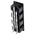 IEC C13 4 Gang Cable Trunking Power Block, 15A, 250 V ac
