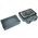 MK Electric Masterseal plus 13A, BS Fixing, Active, 2 Gang RCD Socket, Polycarbonate, IP66, Grey