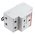 ABB Grey 1 Gang Plug Socket, 13A, Type G - British, Indoor Use