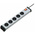 Type E - French 5 Gang Power Distribution Unit, 1.5m Cable, 16A, 250 V