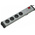 Type E - French 4 Gang Power Distribution Unit, 1.5m Cable, 16A, 250 V, RCD Protected