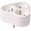 RS PRO Europe to Europe Adapter, Rated At 6 A, 16 A