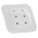Kopp Europe to Europe Adapter, Rated At 2.5A