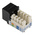 RS PRO Female RJ45 Connector, Panel Mount, Cat5e