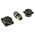 Amphenol Socapex RJF Series Female RJ45 Connector, Panel Mount, Cat5e